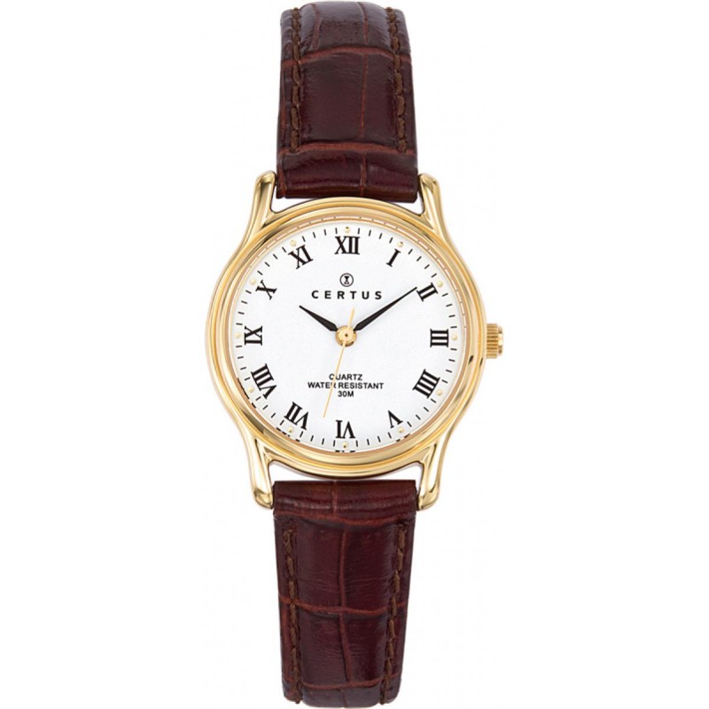 Montre Certus Femme en Cuir Marron
