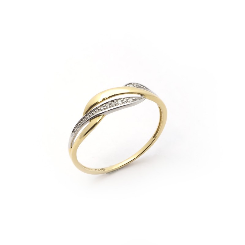 Bague Femme Carador en Or jaune 750/000 et diamants