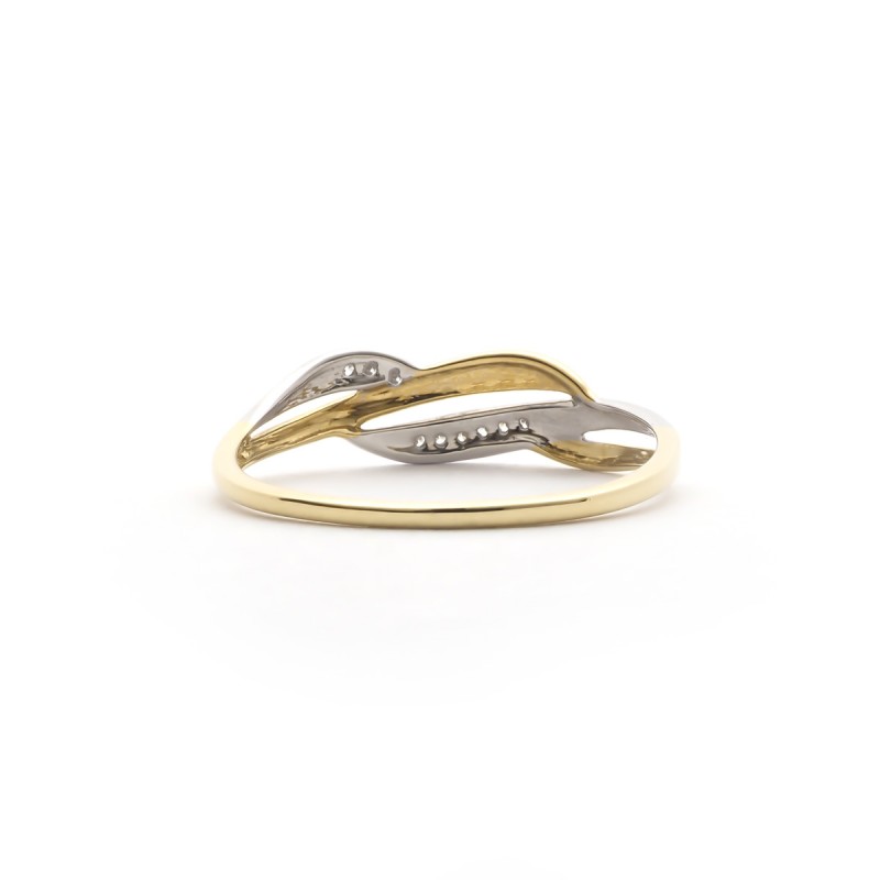 Bague Femme Carador en Or jaune 750/000 et diamants
