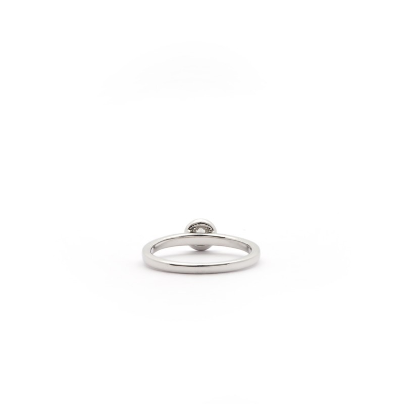 Bague Femme Carador en Or Blanc 750/000 Solitaire