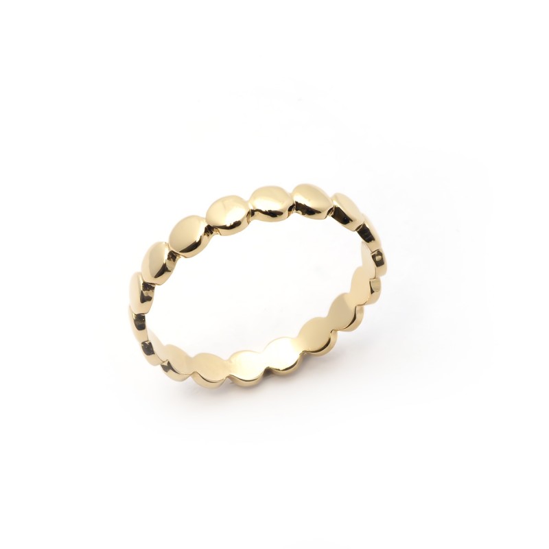 Bague Plaqué Or Carador Pastilles