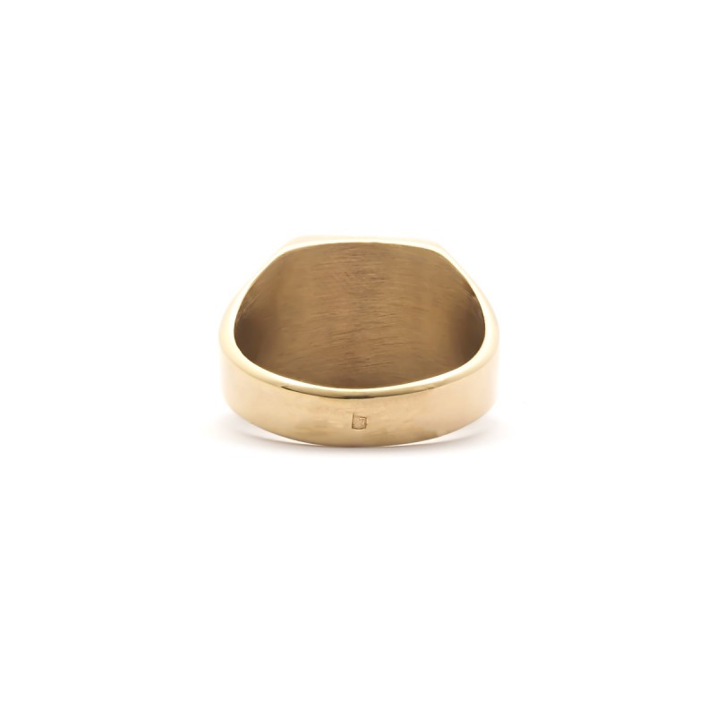 Chevalière Homme en Plaqué Or