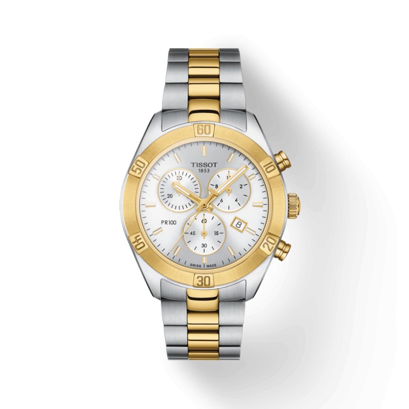 MONTRE FEMME TISSOT PR 100 SPORT CHIC CHRONOGRAPH
