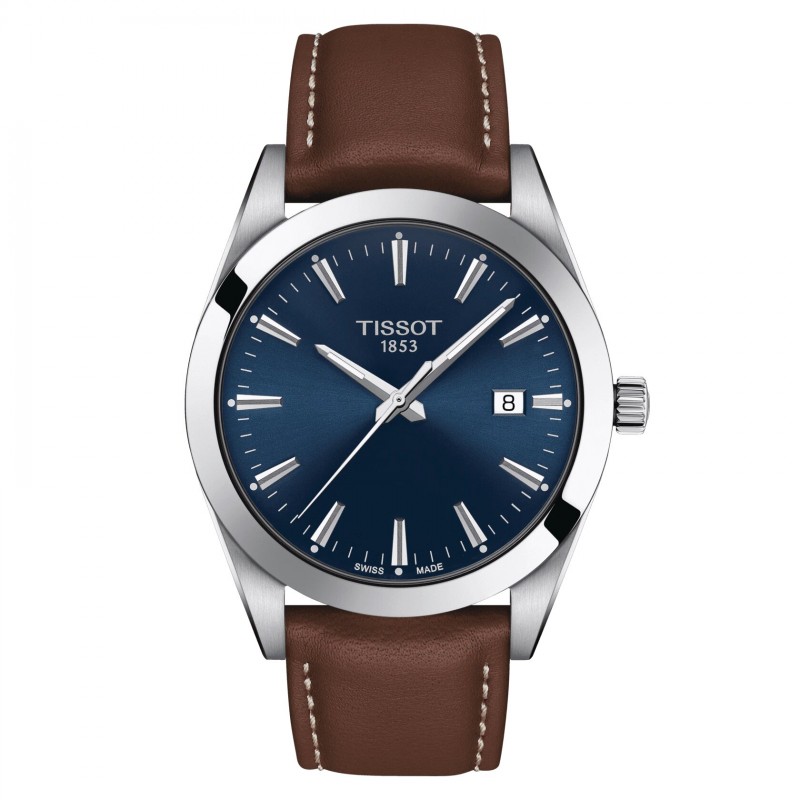 Montre Homme Tissot GENTLEMAN Bracelet en Cuir
