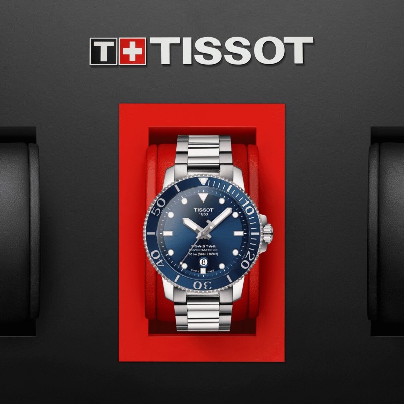 Montre Homme Tissot SEASTAR 1000 POWERMATIC 80