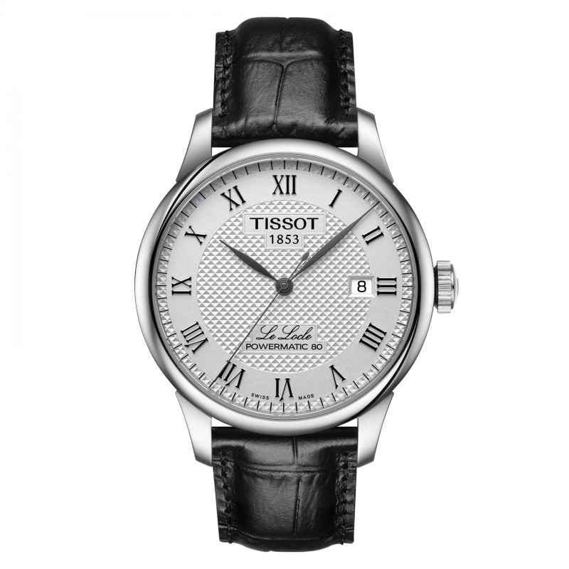 Montre Homme Tissot LE LOCLE POWERMATIC 80 Bracelet en Cuir