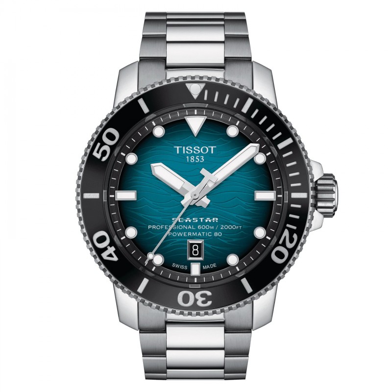 Montre homme TISSOT SEASTAR 2000 PROFESSIONAL POWERMATIC 80