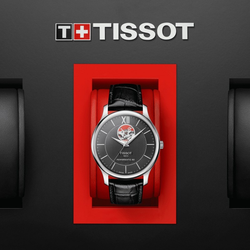 Montre Homme Tissot TRADITION POWERMATIC 80 OPEN HEART