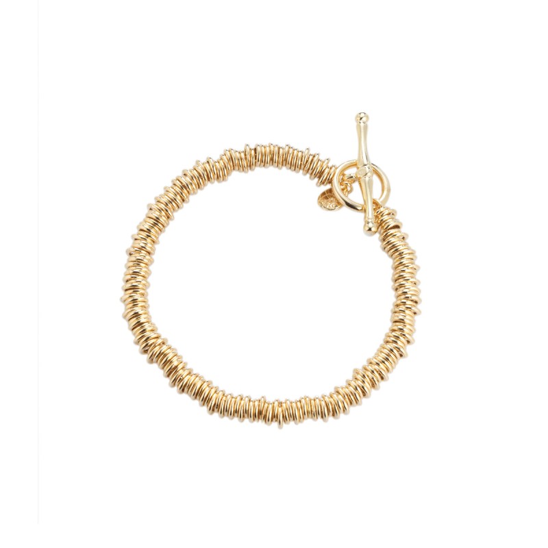 Bracelet femme Tsar en argent doré