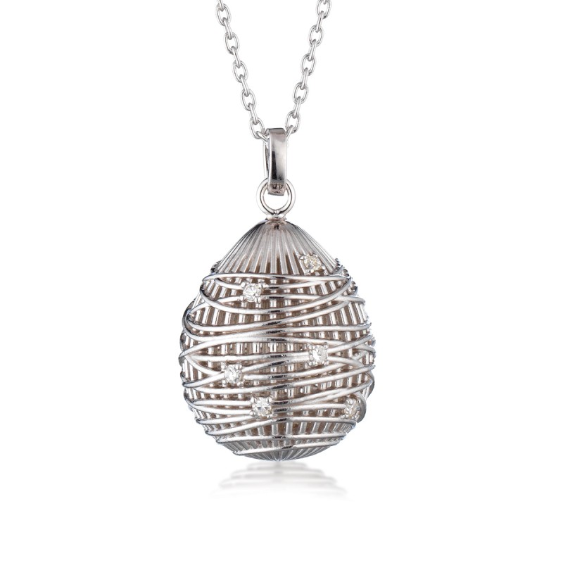 Collier femme Tsar en argent et diamants