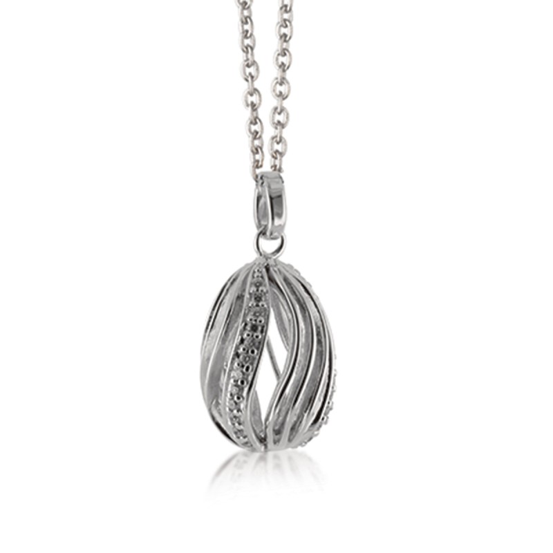 Collier femme Tsar en argent et zircons