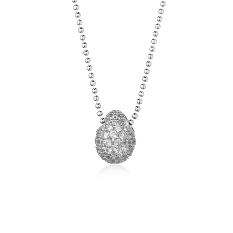 Collier femme Tsar en argent et zircons