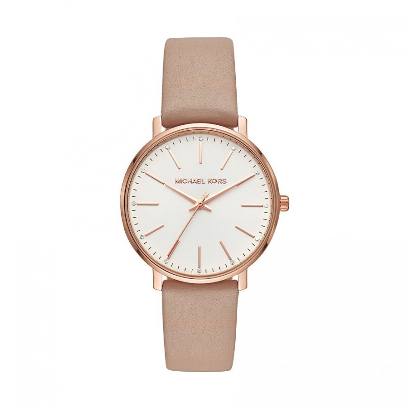 Montre PYPER femme MICHAEL KORS cuir BEIGE