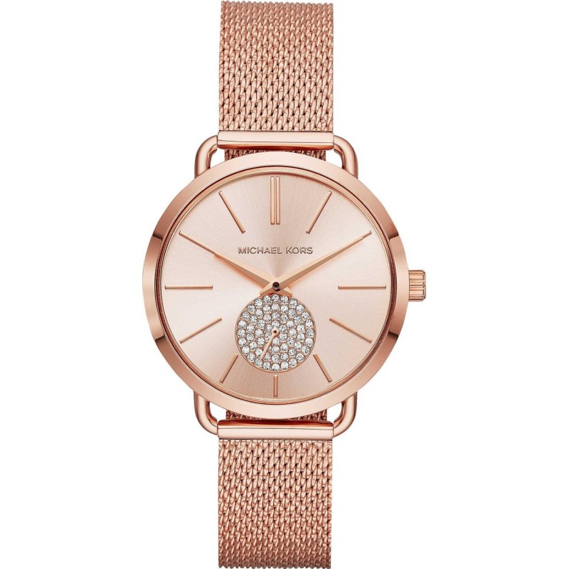 Montre PORTIA femme MICHAEL KORS ACIER COULEUR OR ROSE
