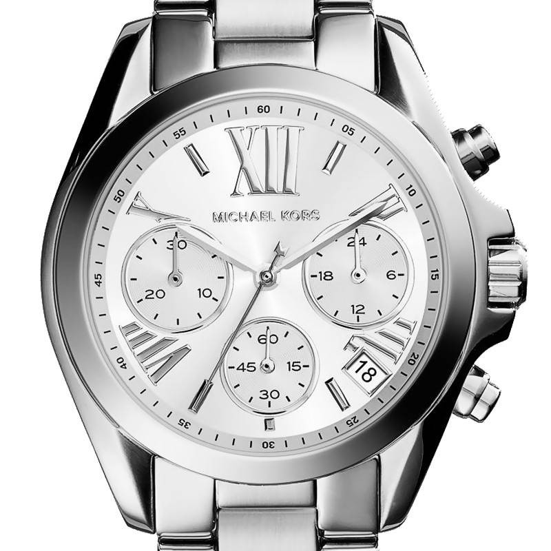 Montre Femme MICHAEL KORS CHRONOGRAPHE BRADSHAW Argenté