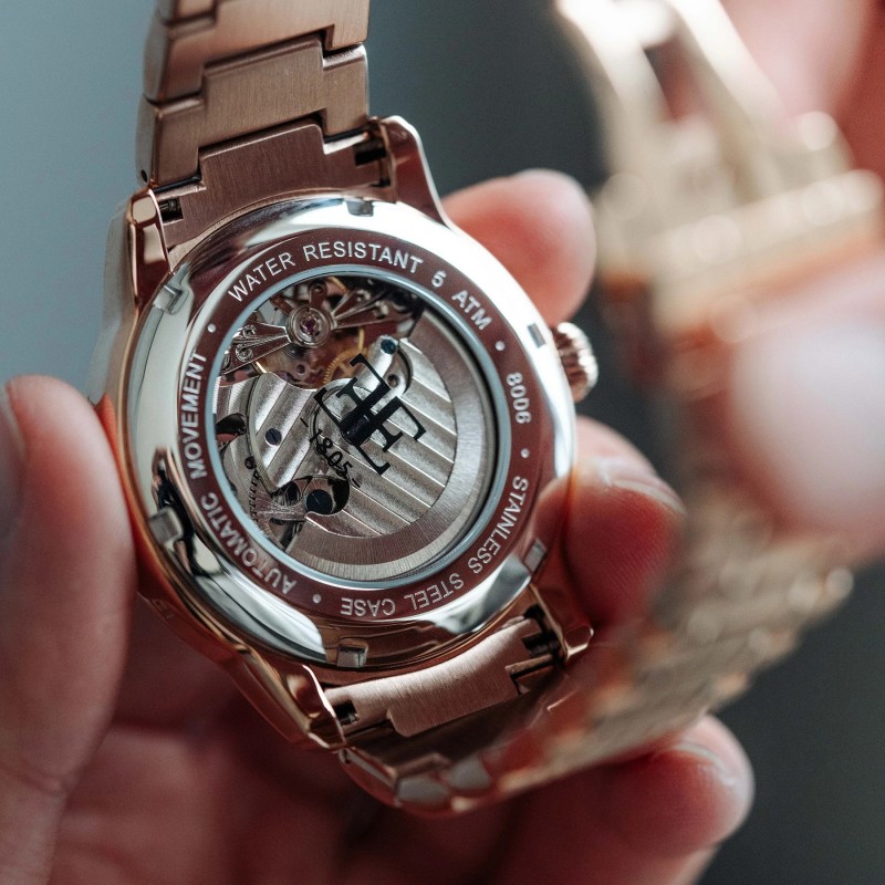 MONTRE HOMME EARNSHAW COLLECTION LONGITUDE ACIER