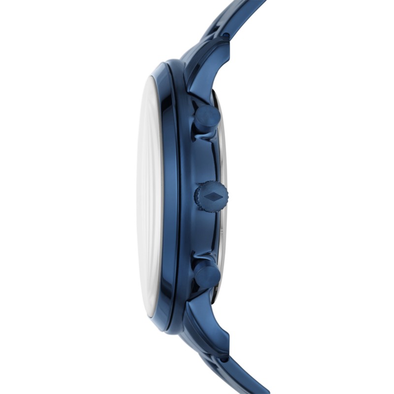 Montre Homme Fossil Neutra Chronographe acier bleu