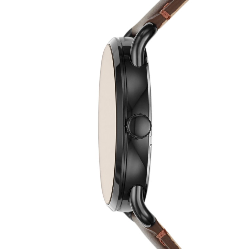 Montre Fossil bracelet cuir marron