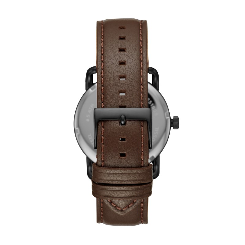 Montre Fossil bracelet cuir marron
