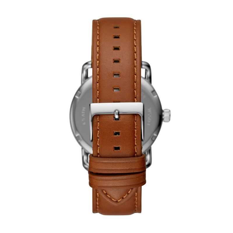 Montre Fossil bracelet cuir marron