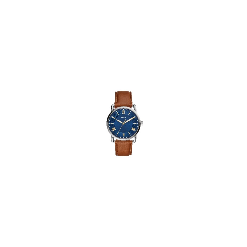 Montre Fossil bracelet cuir marron