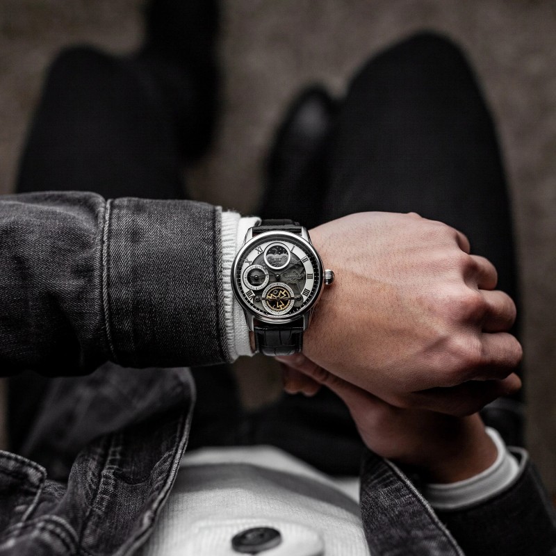 MONTRE HOMME EARNSHAW COLLECTION LONGITUDE SHADOW