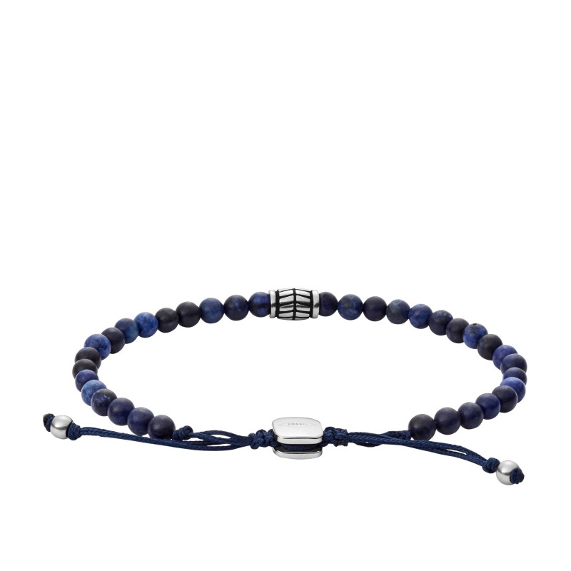 Bracelet homme Fossil Vintage Casual perles de sodalite