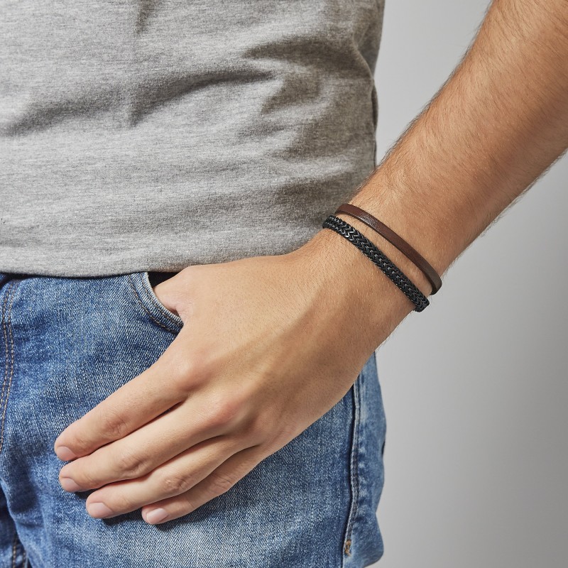 Bracelet duo homme fossil