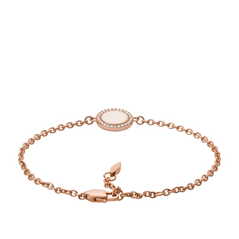 Bracelet Femme Fossil Glitz Chaine et pierre