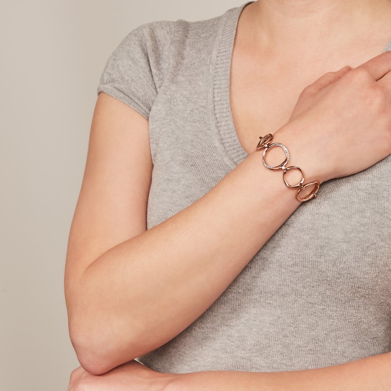 Bracelet Fossil en acier