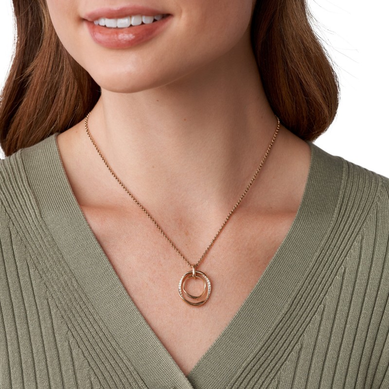 Collier Fossil en acier