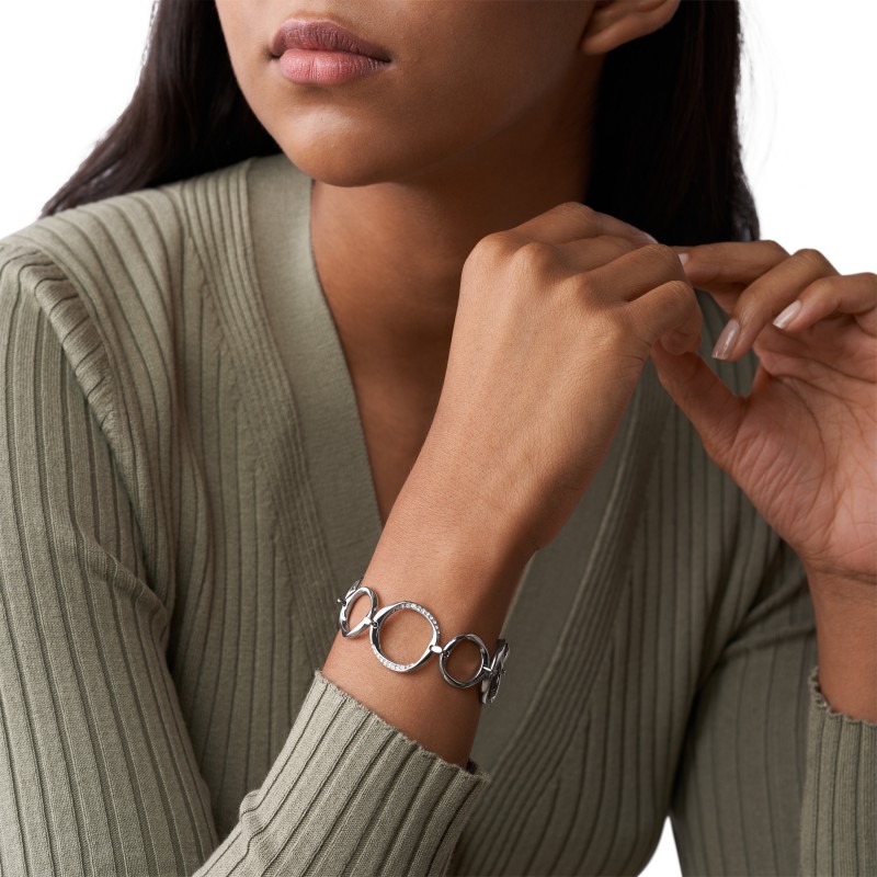 Bracelet Fossil en acier