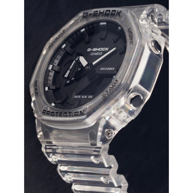 Montre Homme Casio G-SHOCK BRACELET RESINE TRANSPARENT
