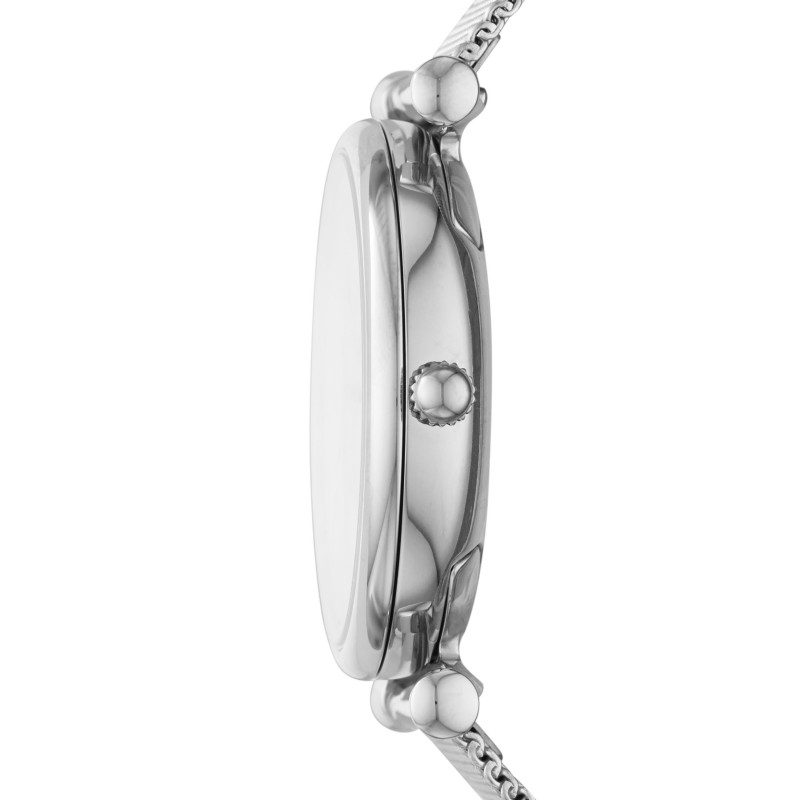 Fossil Femme Montre Carlie à trois aiguilles en acier inoxydable