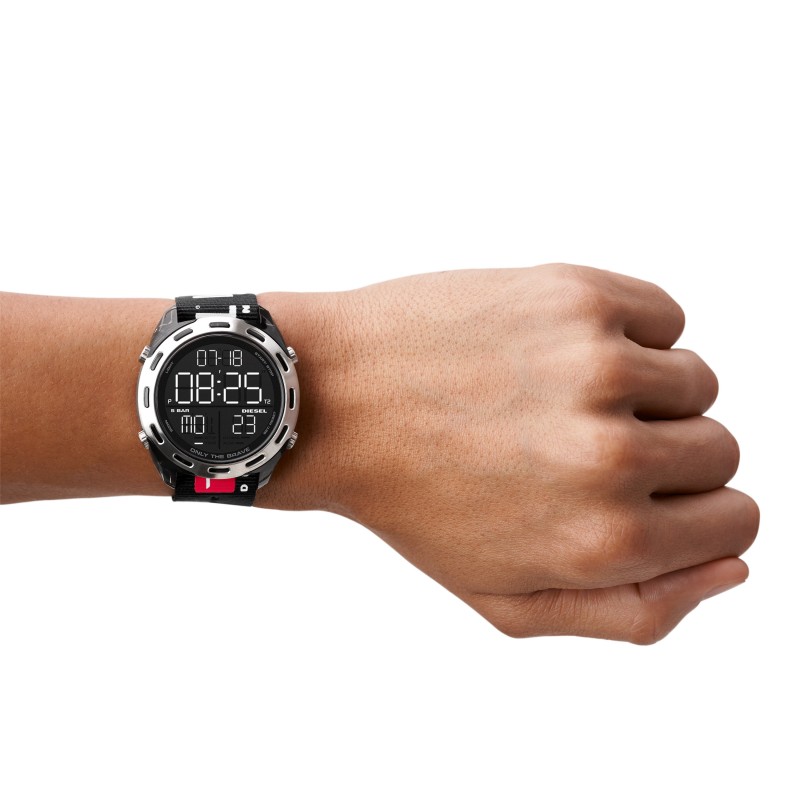 Montre Digital Diesel Bracelet Noir