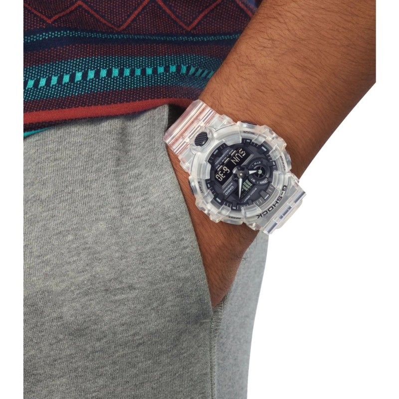 Montre Homme Casio G-SHOCK BRACELET RESINE TRANSPARENT