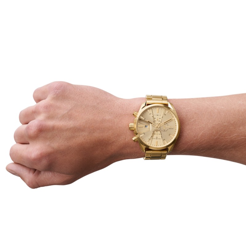 Montre Homme Diesel MS9 acier doré