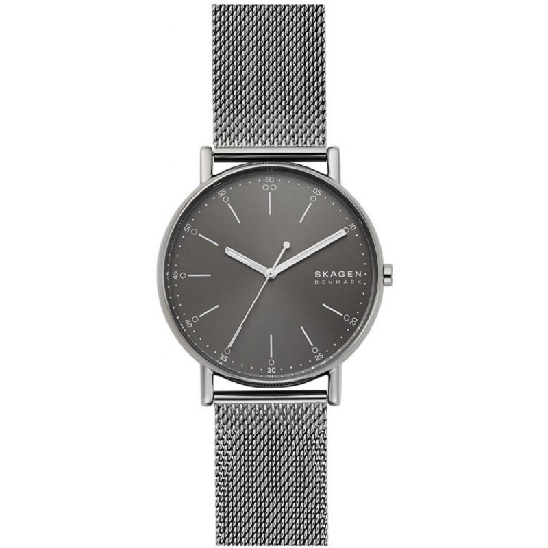Montre Homme Skagen Collection SIGNATUR en Acier Milanais Anthracite