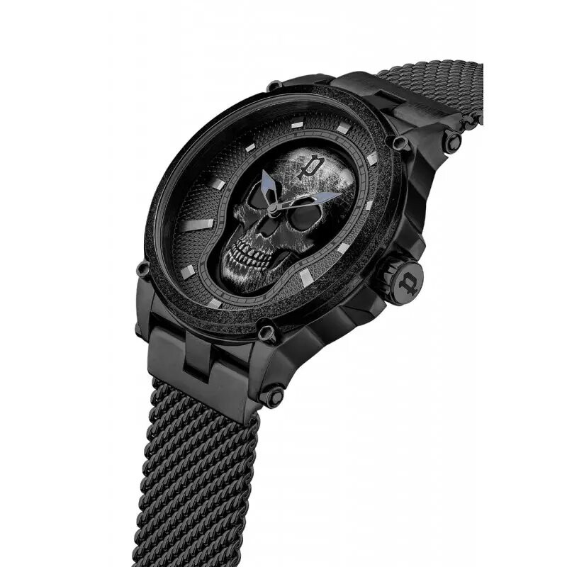 Montre Homme Police Collection VERTEX Bracelet Noir