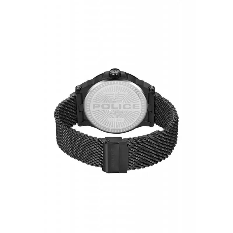 Montre Homme Police Collection VERTEX Bracelet Noir