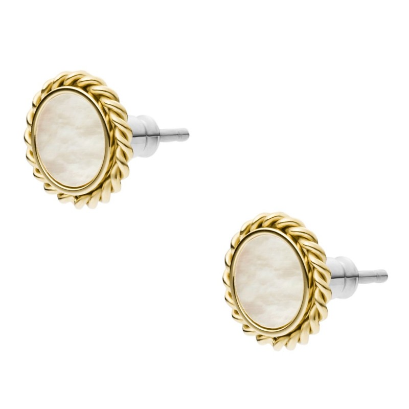 boucles d'oreilles Vintage Heritage doré