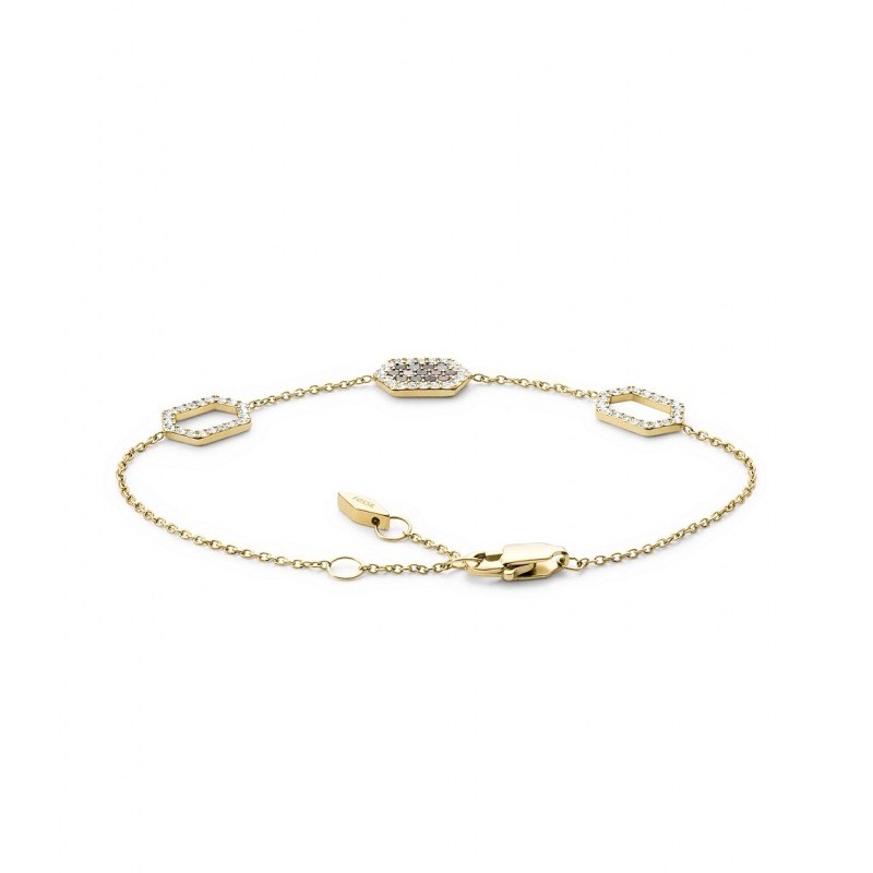 Bracelet Val Holiday Sparkles en nacre et acier doré