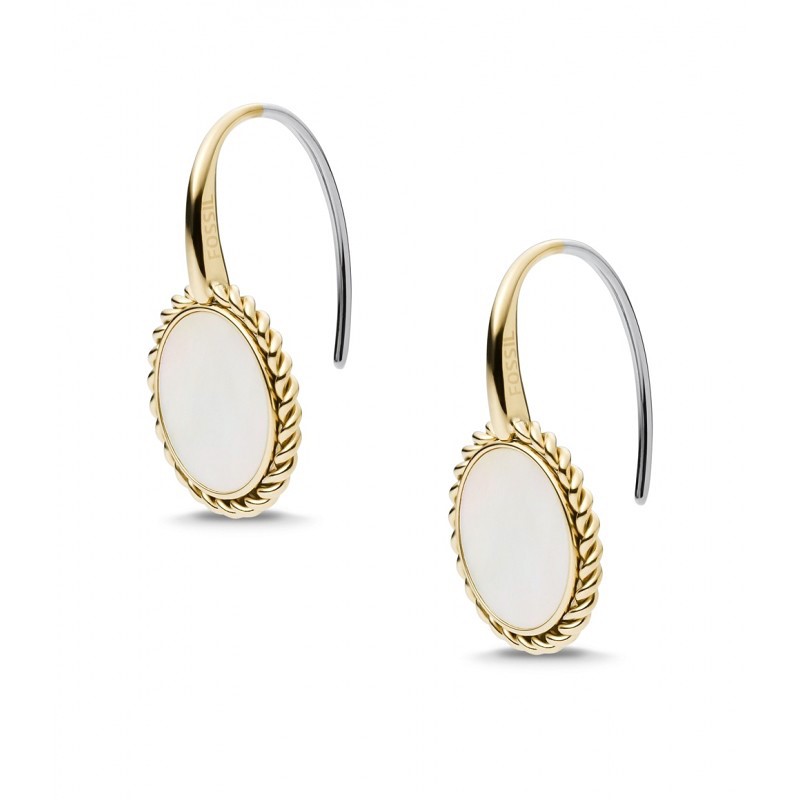 boucles d'oreilles Vintage Heritage doré