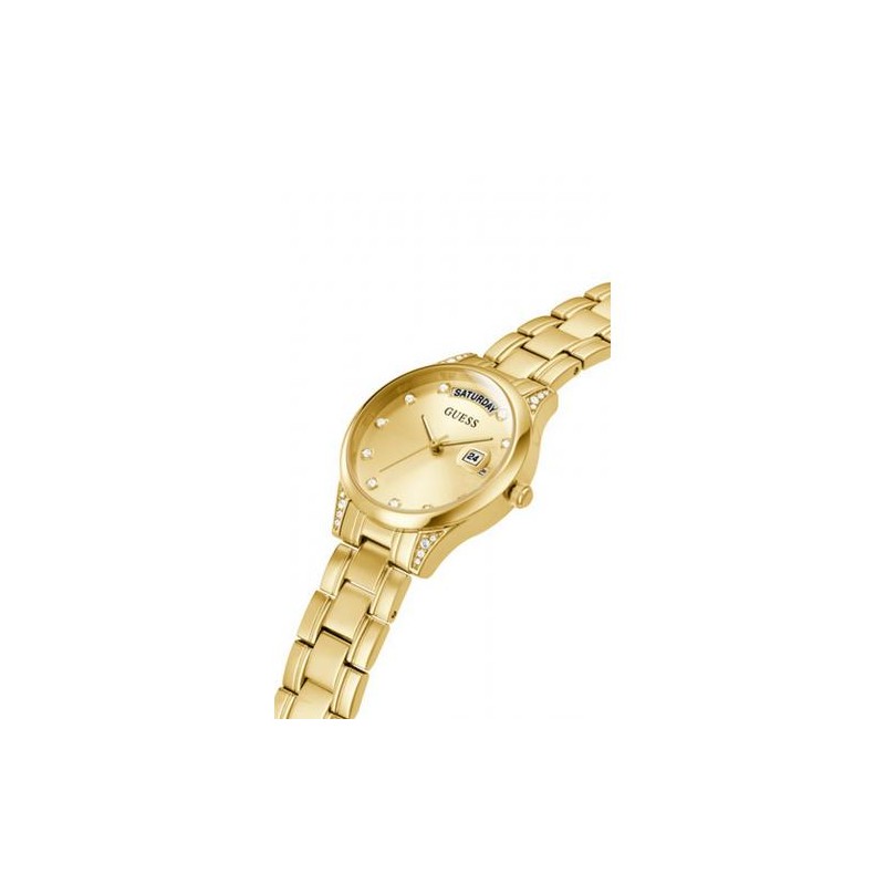 Montre GUESS Femme en Acier Doré