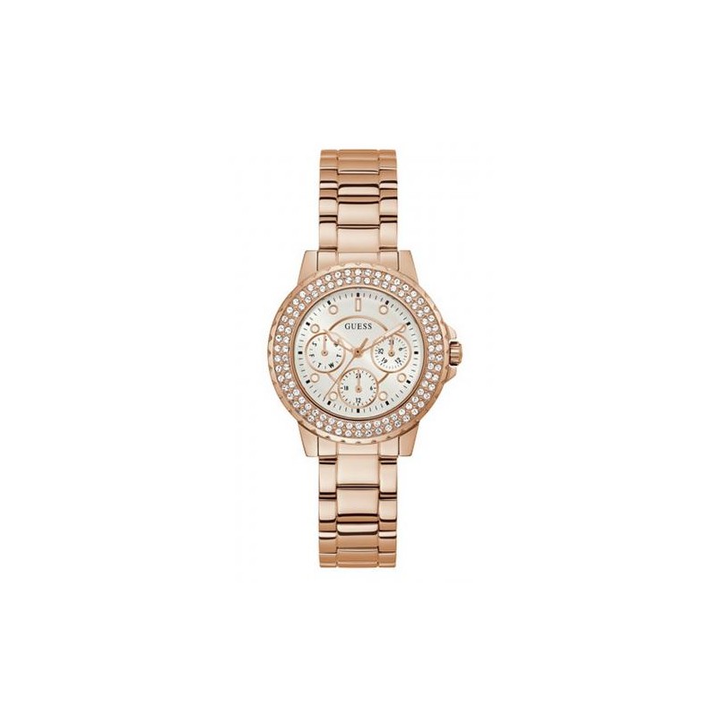 Montre GUESS Femme en Acier Rose