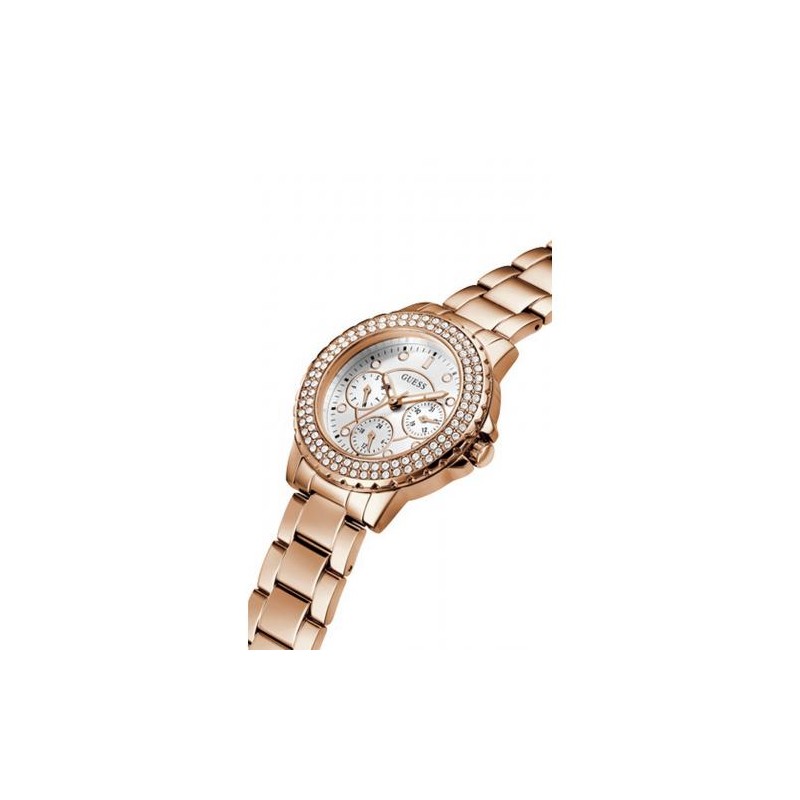 Montre GUESS Femme en Acier Rose