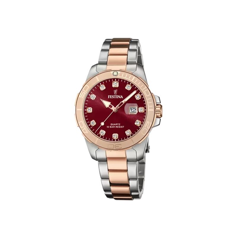Montre Femme Festina Collection BOY FRIEND Bracelet en Acier