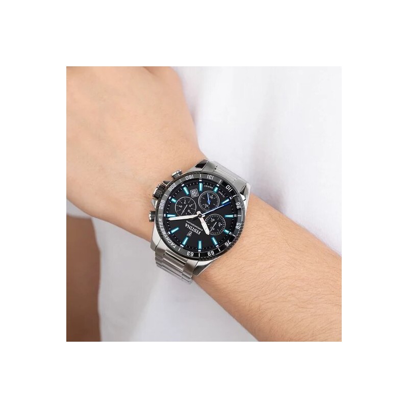 Montre Homme Festina Collection TIMELESS CHRONO Bracelet en Acier