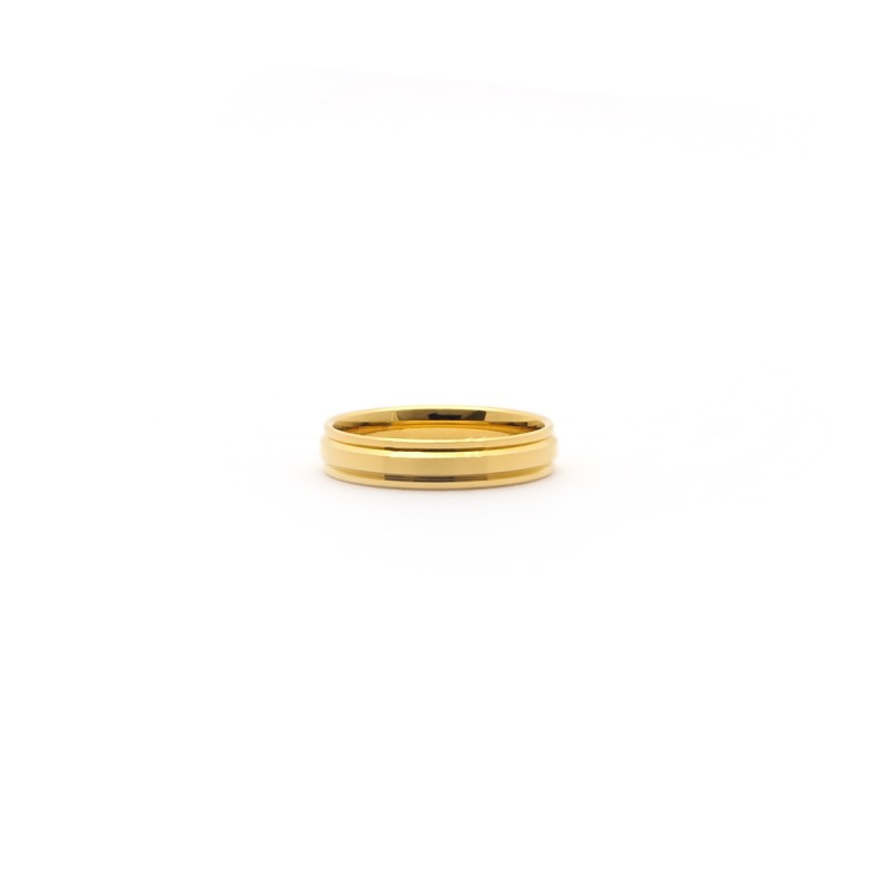 ALLIANCE OR JAUNE 750/000, 4 MM