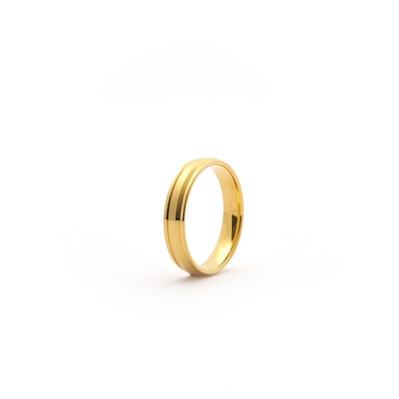 Alliance or 375/000, ruban 4 mm